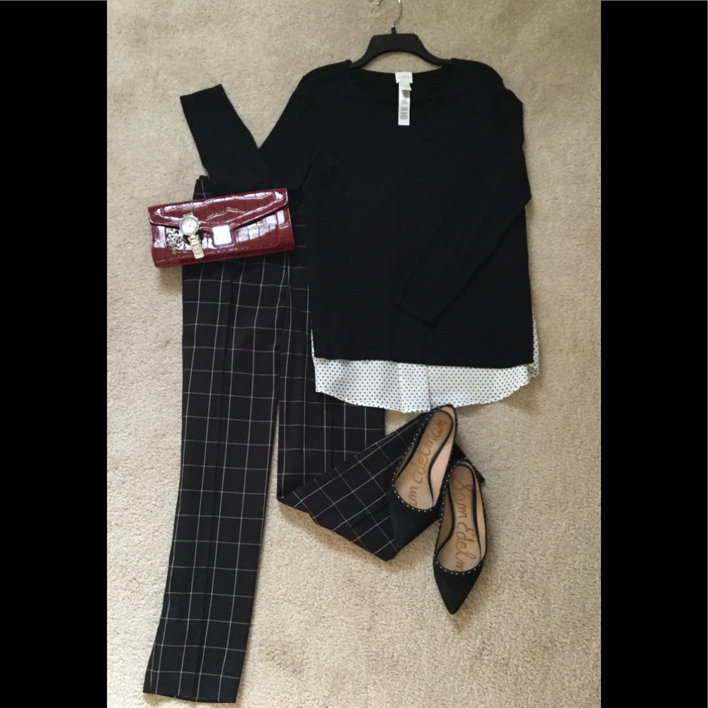 Novelty V Neck Sweater
